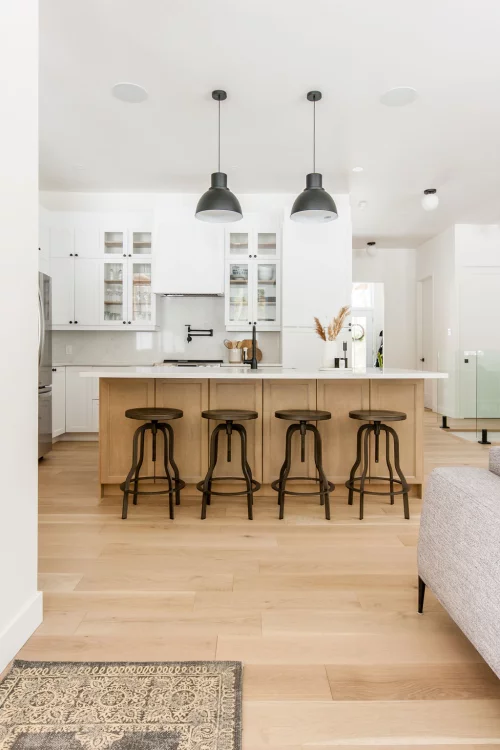 All-White New Home Kitchen