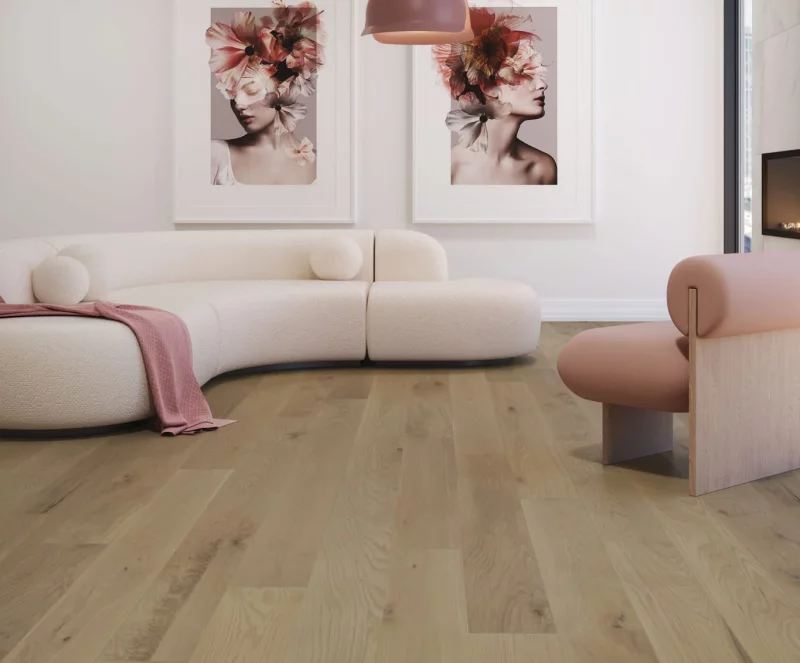 wooden floor in a modern room