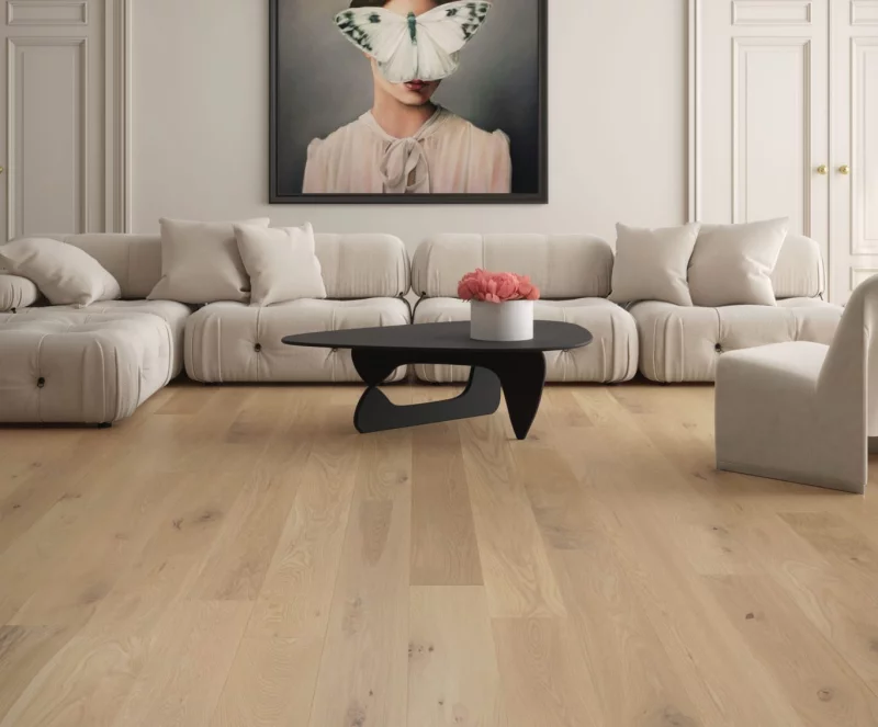 wooden floor in a modern room