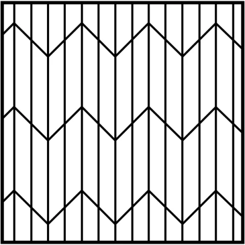 Brooklyn bridge pattern